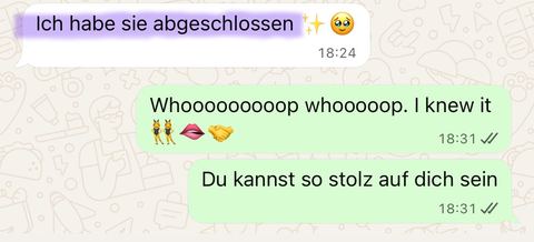 Nachricht einer Kundin oder Zahlungseingang