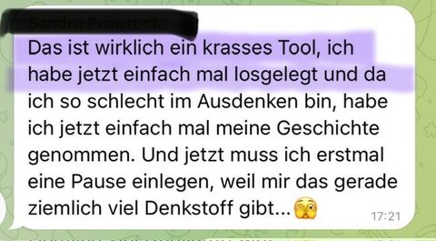 Nachricht einer Kundin oder Zahlungseingang